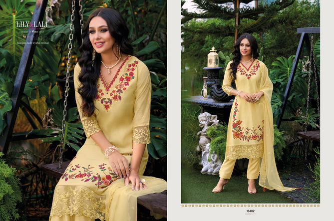 Manyata By Lily And Lali Kurti With Bottom Dupatta Wholesale Market In Surat With Price